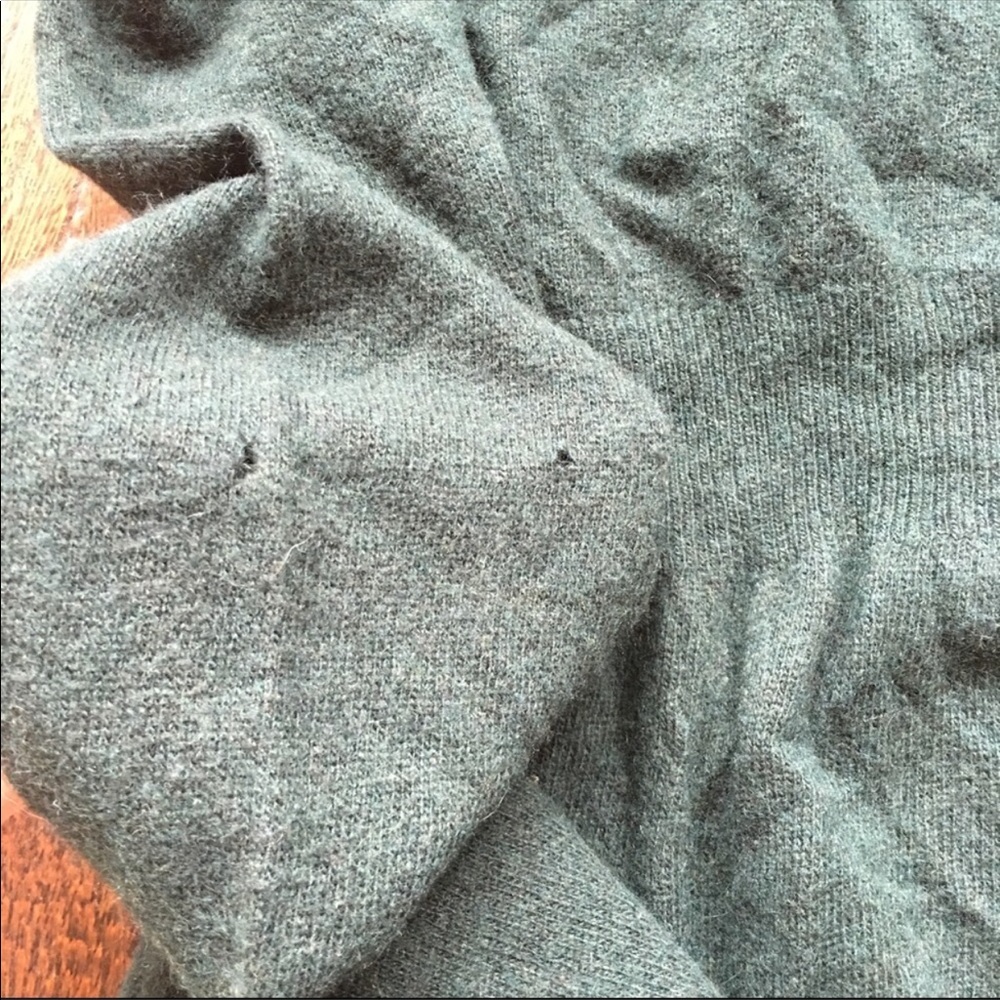 Banana Republic Forest Green Fitted Sweater Top - Picture 5 of 8